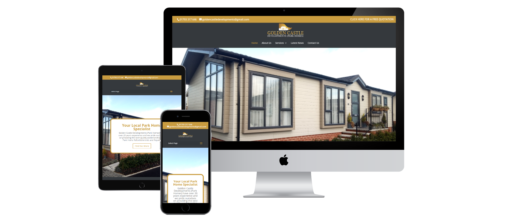 We have a new website! - Golden Castle Developments